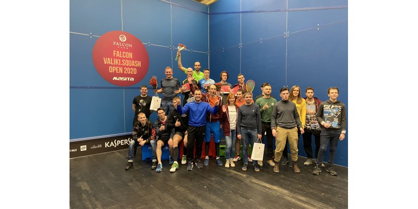 Сквош и праздник на Falcon Valiki.Squash Open 2020